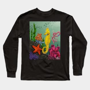 Cyclops Seahorse Long Sleeve T-Shirt